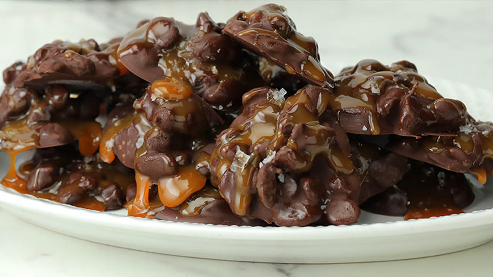 Salted Caramel Chocolate-Covered Raisins